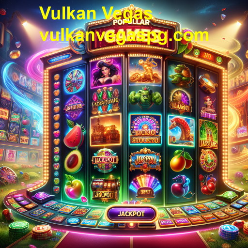Descubra os Jogos Populares em Vulkan Vegas